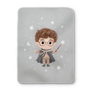 Κουβέρτα Παιδική Μονή Βελουτέ 150x220cm Borea Wizard Πολυεστέρας