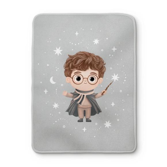 Κουβέρτα Παιδική Μονή Βελουτέ 150x220cm Borea Wizard Πολυεστέρας