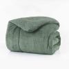 Κουβερτοπάπλωμα Μονό Fleece-Sherpa 160x220cm Borea Cozy Λαδί Πολυέστερας