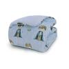 Κουβερτοπάπλωμα Μονό Παιδικό Fleece-Sherpa 160x220cm Borea Little King Πολυέστερας