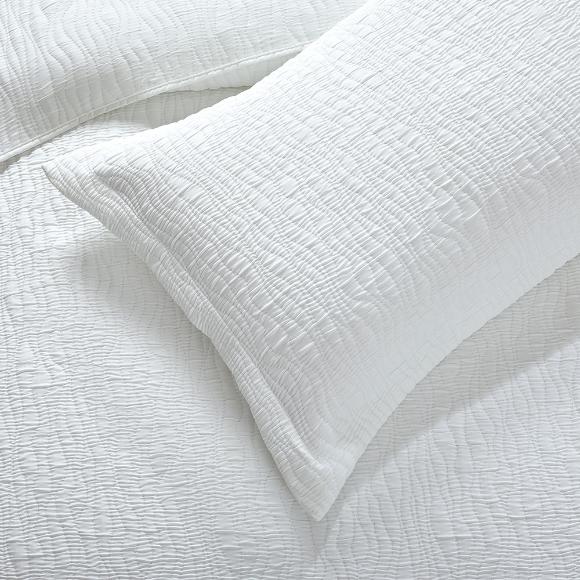 Κουβερλί Νυφικό Υπέρδιπλο Σετ 3τχμ Liolios Home La Nostra OffWhite Microfiber