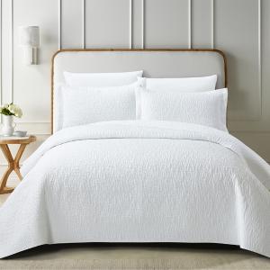 Κουβερλί Νυφικό Υπέρδιπλο Σετ 3τχμ Liolios Home La Nostra OffWhite Microfiber