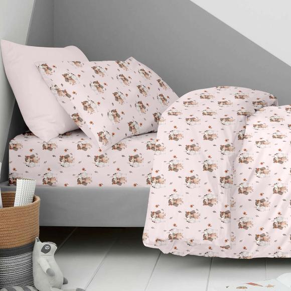 Κουβερλί Παιδικό Μονό 160x250cm Astron Little Girl Βαμβακερό