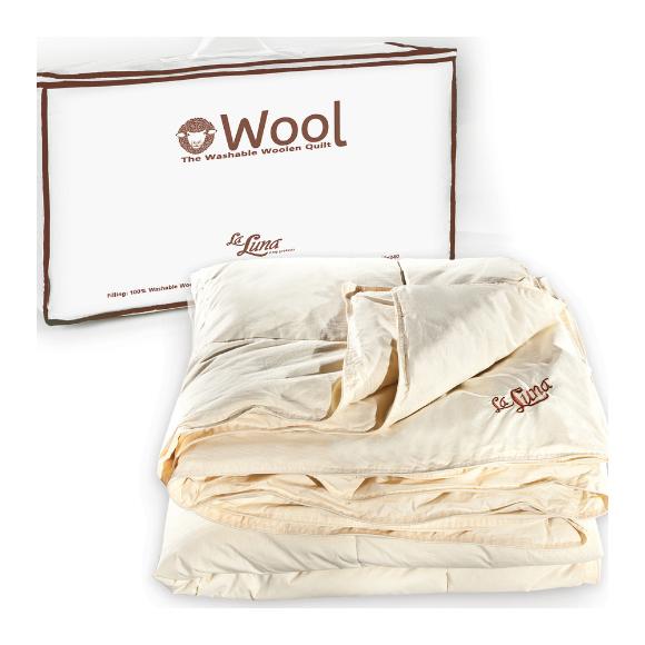 Πάπλωμα Μονό 160x220cm La Luna Wool Natural Duvet Εξ: Βαμβάκι-Εσ: Μαλλί