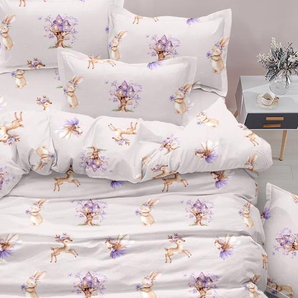 Σετ 4τμχ Πάπλωμα + Σετ Σεντόνια Μονα Borea Magic Garden Microfiber