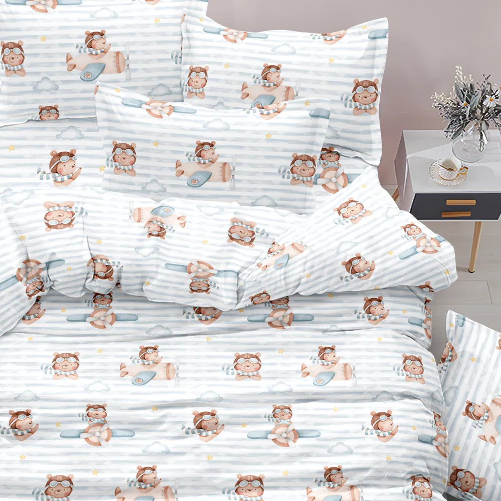 Πάπλωμα Παιδικό 160x240cm Borea Pilot Εξ: Microfiber-Εσ: Πολυεστέρας