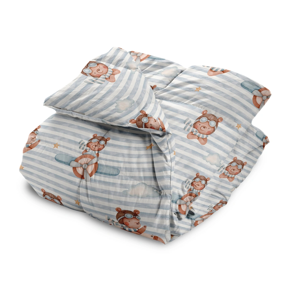 Πάπλωμα Παιδικό 160x240cm Borea Pilot Εξ: Microfiber-Εσ: Πολυεστέρας