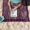 Πετσέτα Θαλάσσης 90x180cm Borea Quick Dry Paisley Microfiber