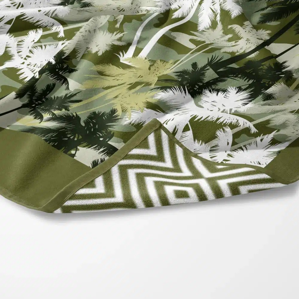 Πετσέτα Θαλάσσης 90x180cm Borea Quick Dry Palm Tree Microfiber