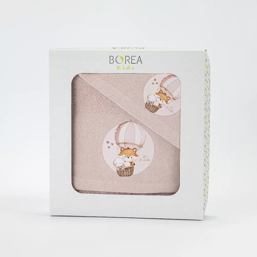 Πετσέτες Παιδικές Σετ 2 Τεμάχια Borea Cutiepies Βαμβακερές