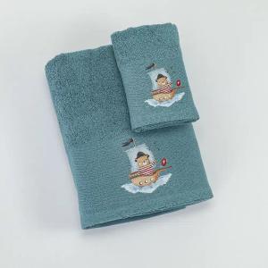 Πετσέτες Παιδικές Σετ 2 Τεμάχια Borea Explorer Βαμβακερές