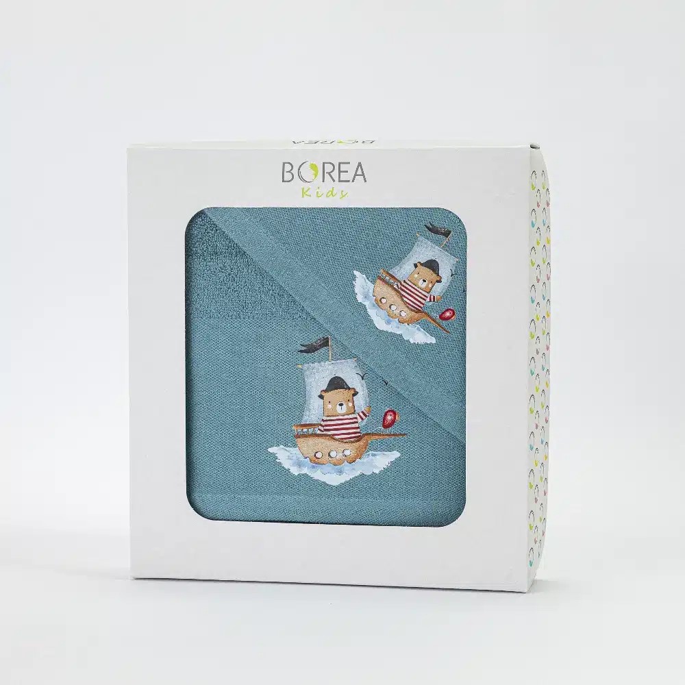 Πετσέτες Παιδικές Σετ 2 Τεμάχια Borea Explorer Βαμβακερές