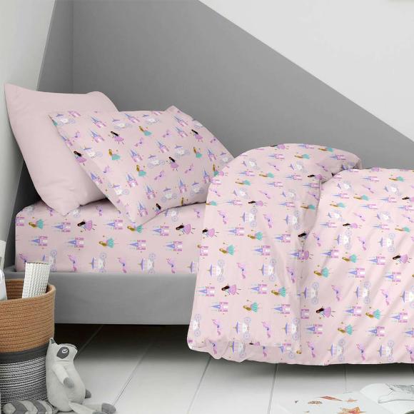 Κουβερλί Παιδικό Μονό 160x250cm Astron Princess Βαμβακερό
