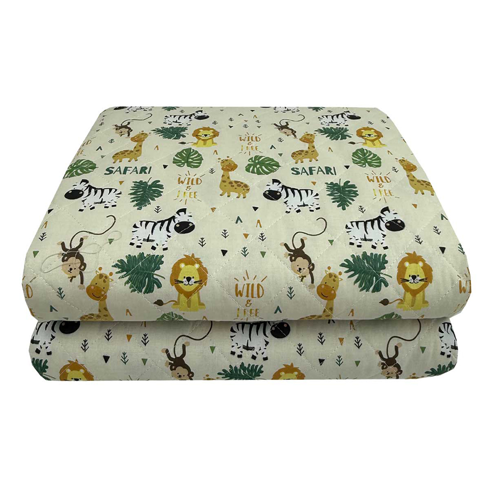 Κουβερλί Παιδικό Μονό 160x250cm Astron Safari & Zoo Βαμβακερό