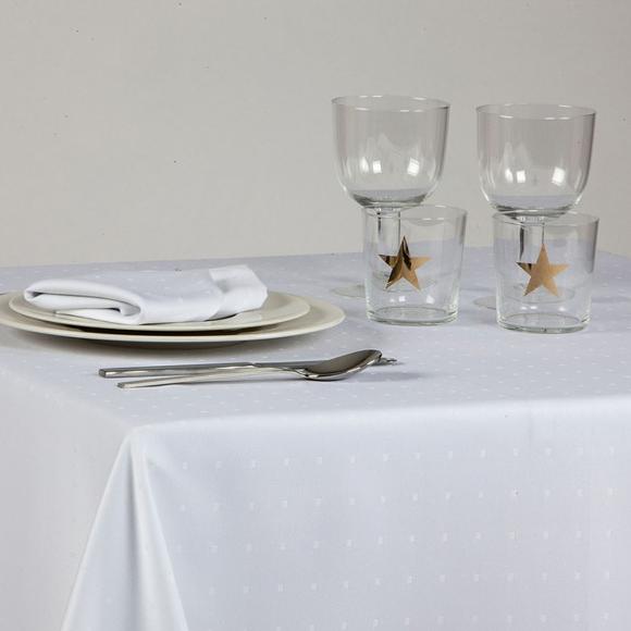 Τραπεζομάντηλο Φαγητού Ισπανίας 160x250cm Saten Table Blanco