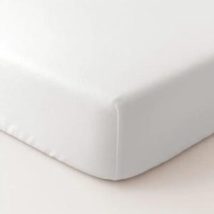 Σεντόνι Βρεφικό Σετ Με Λάστιχο 70x140+20cm Borea Solid Λευκό Βαμβακερό