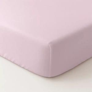 Σεντόνι Βρεφικό Σετ Με Λάστιχο 70x140+20cm Borea Solid Ροζ Βαμβακερό