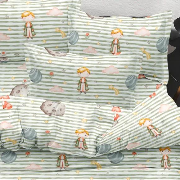 Σετ 5τμχ Κουβερλί + Σετ Σεντόνια Μονα Borea Prince Microfiber