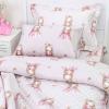 Σετ 5τμχ Κουβερλί + Σετ Σεντόνια Μονα Borea Little Queen Microfiber