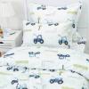 Σετ 5τμχ Κουβερλί + Σετ Σεντόνια Μονα Borea Trucky Microfiber