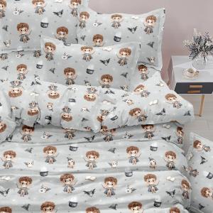 Σετ 5τμχ Κουβερλί + Σετ Σεντόνια Μονα Borea Wizard Microfiber