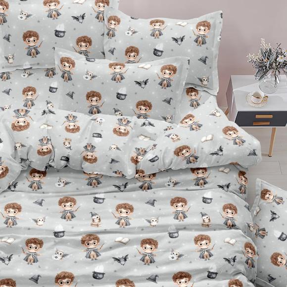 Σετ 5τμχ Κουβερλί + Σετ Σεντόνια Μονα Borea Wizard Microfiber