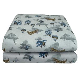 Κουβερλί Παιδικό Μονό 160x250cm Astron Sky Fly Βαμβακερό