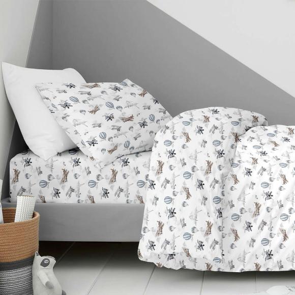 Κουβερλί Παιδικό Μονό 160x250cm Astron Sky Fly Βαμβακερό