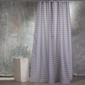 Κουρτίνα Μπάνιου 180x200cm Melinen Stripe Grey Polyester