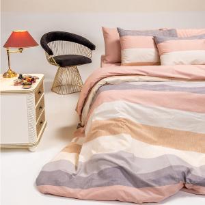 Σεντόνια Μονά Σετ Με Λάστιχο 100x200+32cm Melinen Eleven Pastel Βαμβακερά