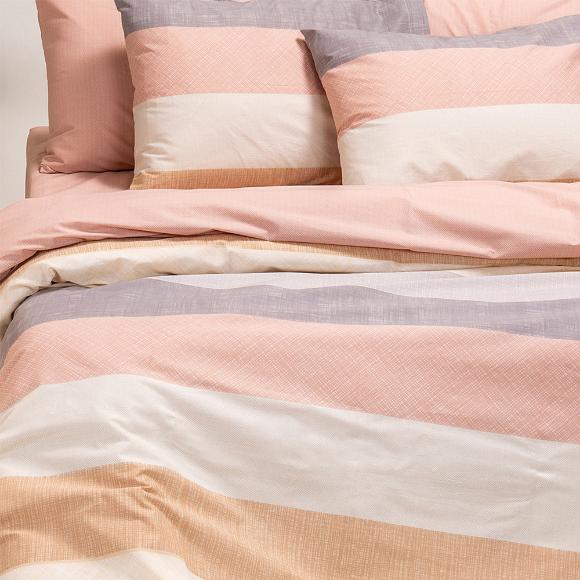 Σεντόνια Μονά Σετ Με Λάστιχο 100x200+32cm Melinen Eleven Pastel Βαμβακερά