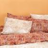 Σεντόνια Μονά Σετ 170x270cm Melinen Zuma Bordeaux Βαμβακερά