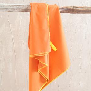 Πετσέτα Θαλάσσης 90x160cm Rythmos Urban New Πορτοκαλί Microfiber
