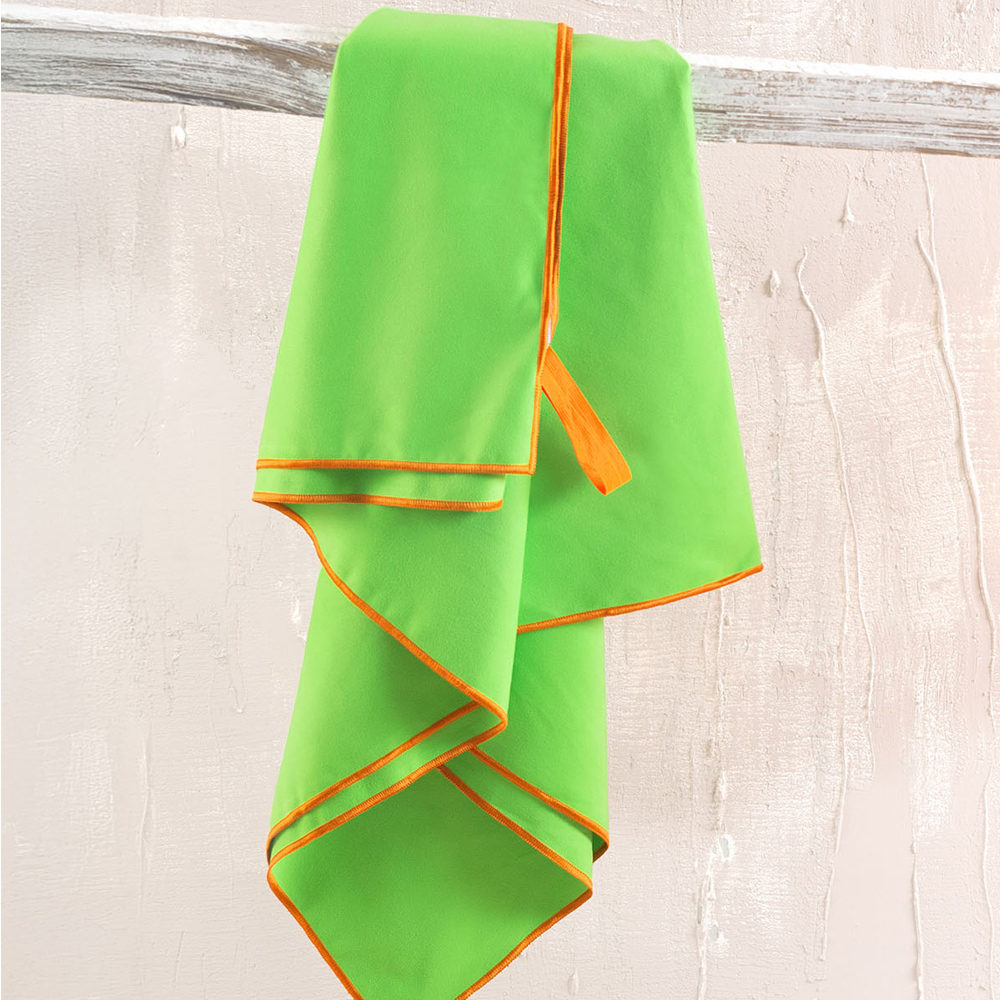Πετσέτα Θαλάσσης 90x160cm Rythmos Urban New Νέον Πράσινο Microfiber