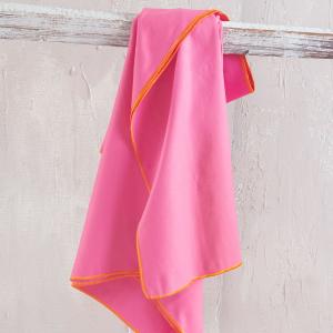 Πετσέτα Θαλάσσης 90x160cm Rythmos Urban New Φούξια Microfiber