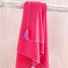 Πετσέτα Θαλάσσης 90x160cm Rythmos Urban New Κοραλί Microfiber