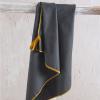 Πετσέτα Θαλάσσης 90x160cm Rythmos Urban New Γκρι Σκούρο Microfiber
