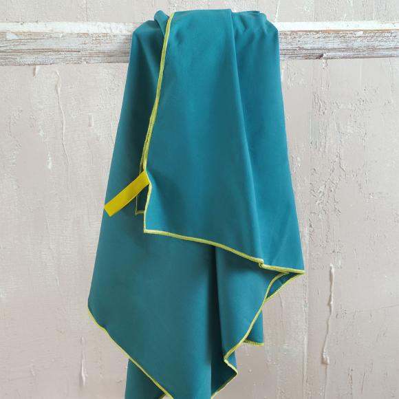 Πετσέτα Θαλάσσης 90x160cm Rythmos Urban New Πετρόλ Microfiber