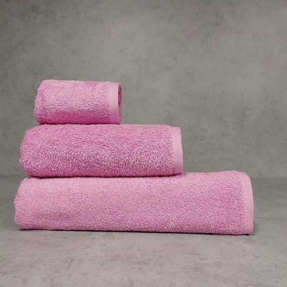 Πετσέτα Σώματος 70x140cm WhiteHome Ροζ Βαμβακερή