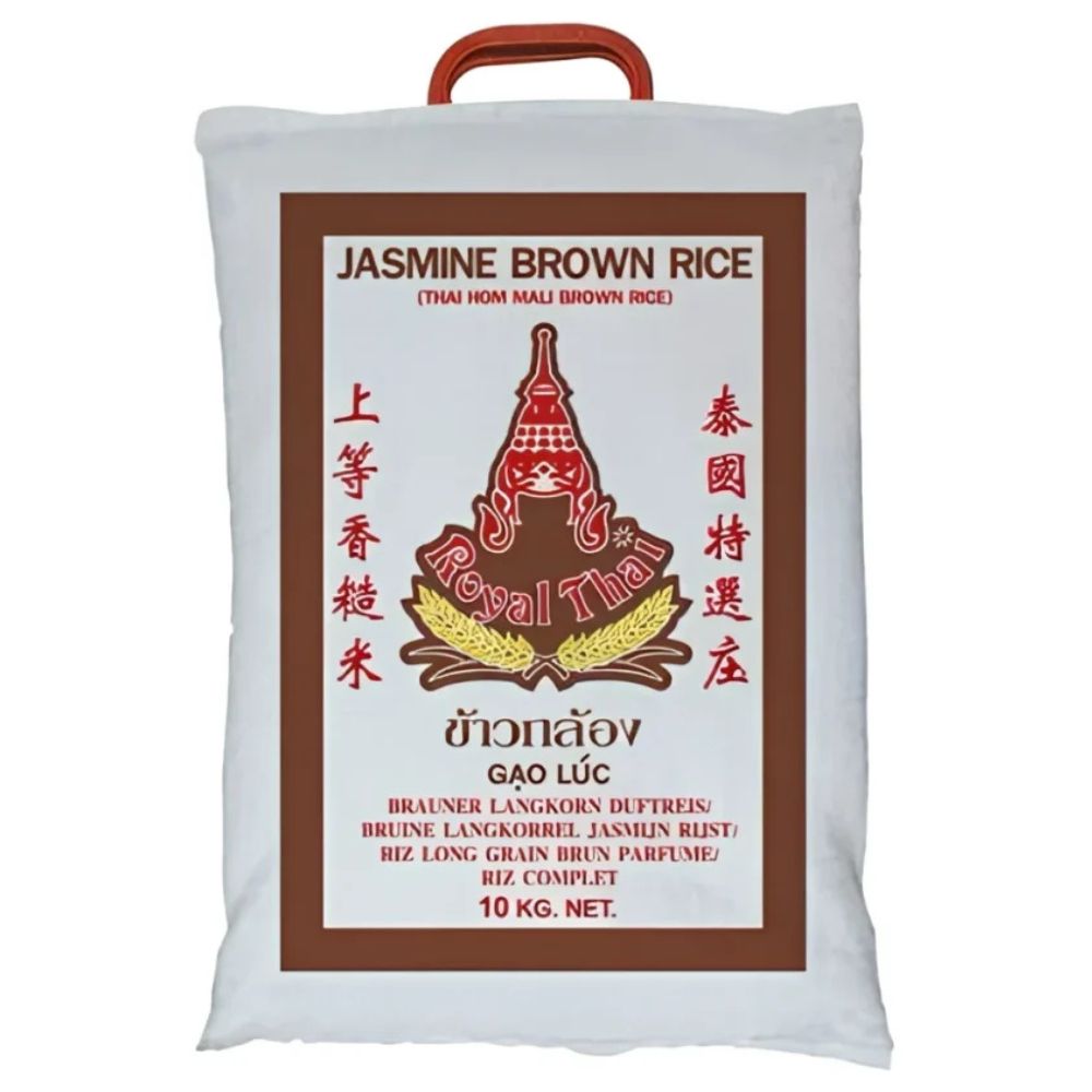 Thai Brown Jasmine Rice 10kg ROYAL THAI