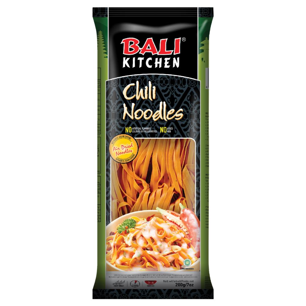 Chilli Noodles 200g BALI KITCHEN