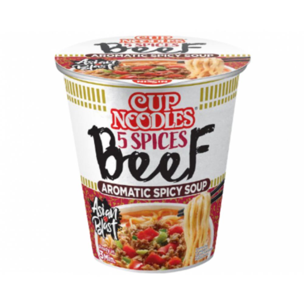 Cup Noodles 5 Spices Beef Flavor 64g NISSIN