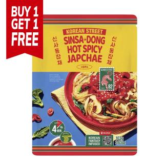 Japchae Νουντλς Ρυζιού με Καυτερή και Πικάντικη Σάλτσα 103g KOREAN STREET