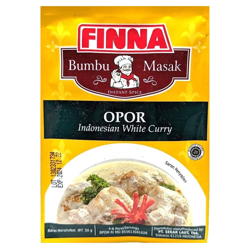 Λευκή Πάστα Κάρυ Ινδονησιακού Τύπου 50g , FINNA
