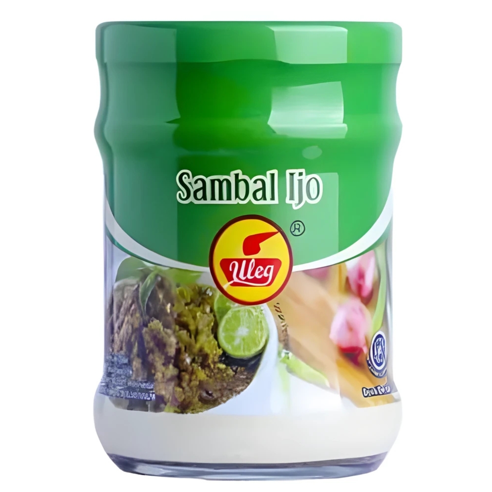 Πράσινη Σάλτσα Τσίλι Sambal Ijo, 190g, FINNA ULEG
