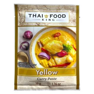 Πάστα Κάρυ Κίτρινη 50g THAI FOOD KING