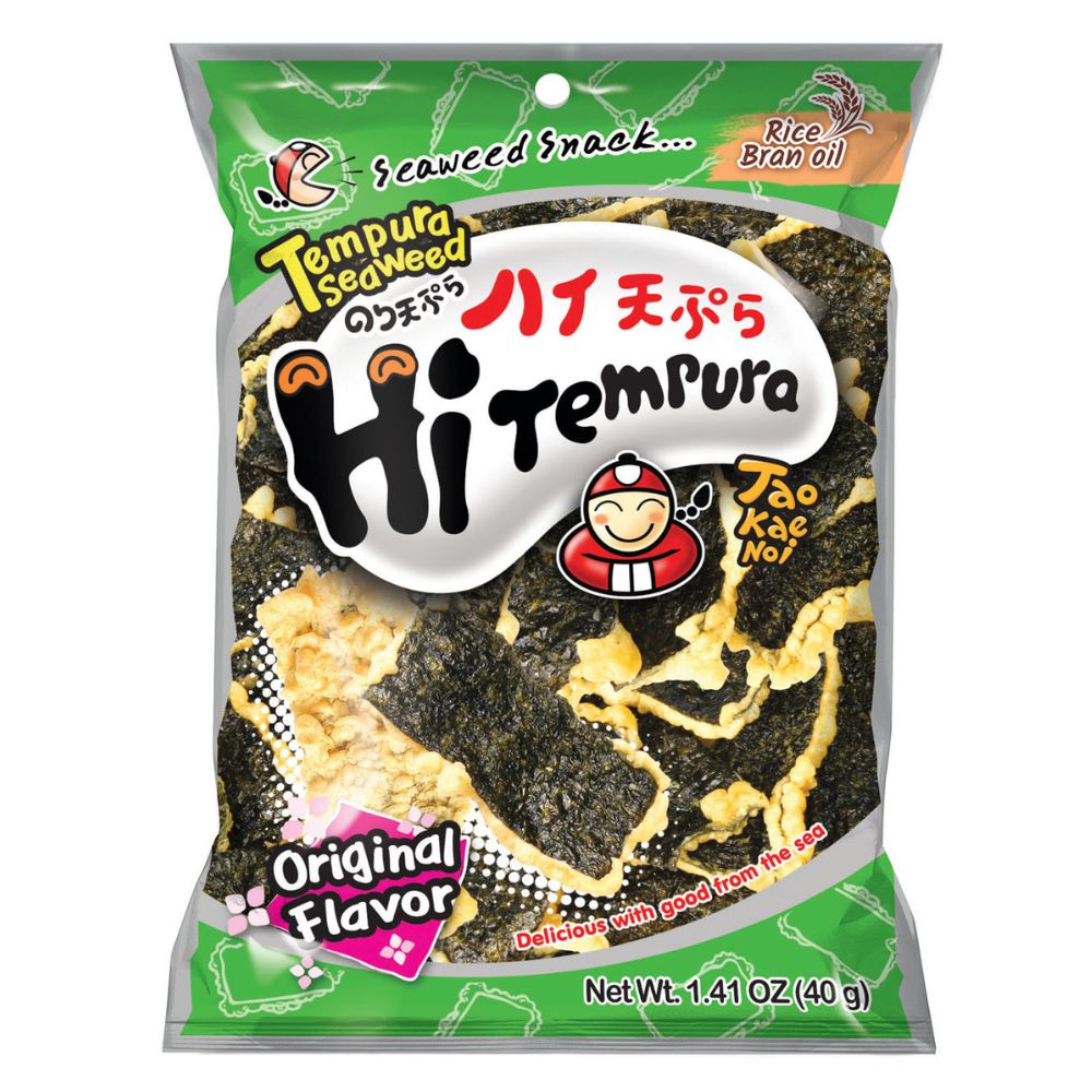 Tempura Seaweed Snack Original 40g TAO KAE NOI