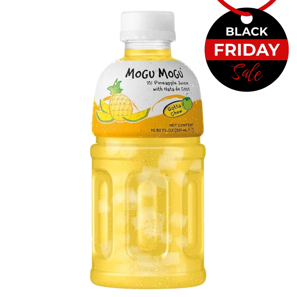 Pineapple Drink with Nata de Coco 320ml MOGU MOGU