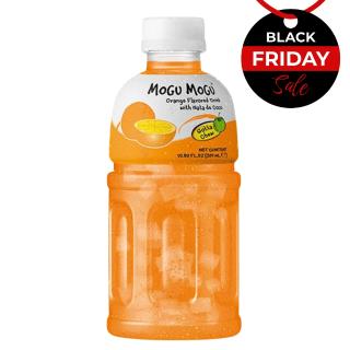 Orange Drink with Nata de Coco 320ml MOGU MOGU