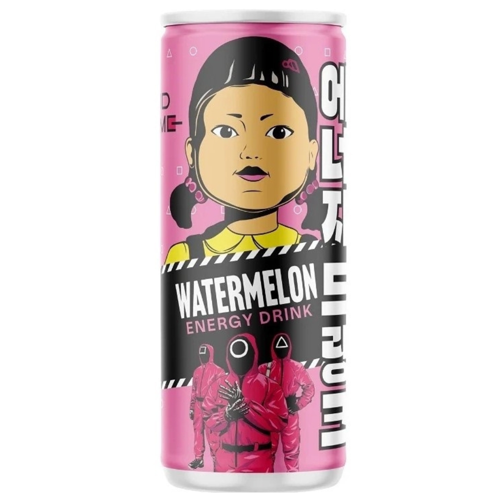 Watermelon Energy Drink 250ml SQUID GAME